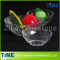 Venta al por mayor cristales de vidrio transparente Sweet Bowls